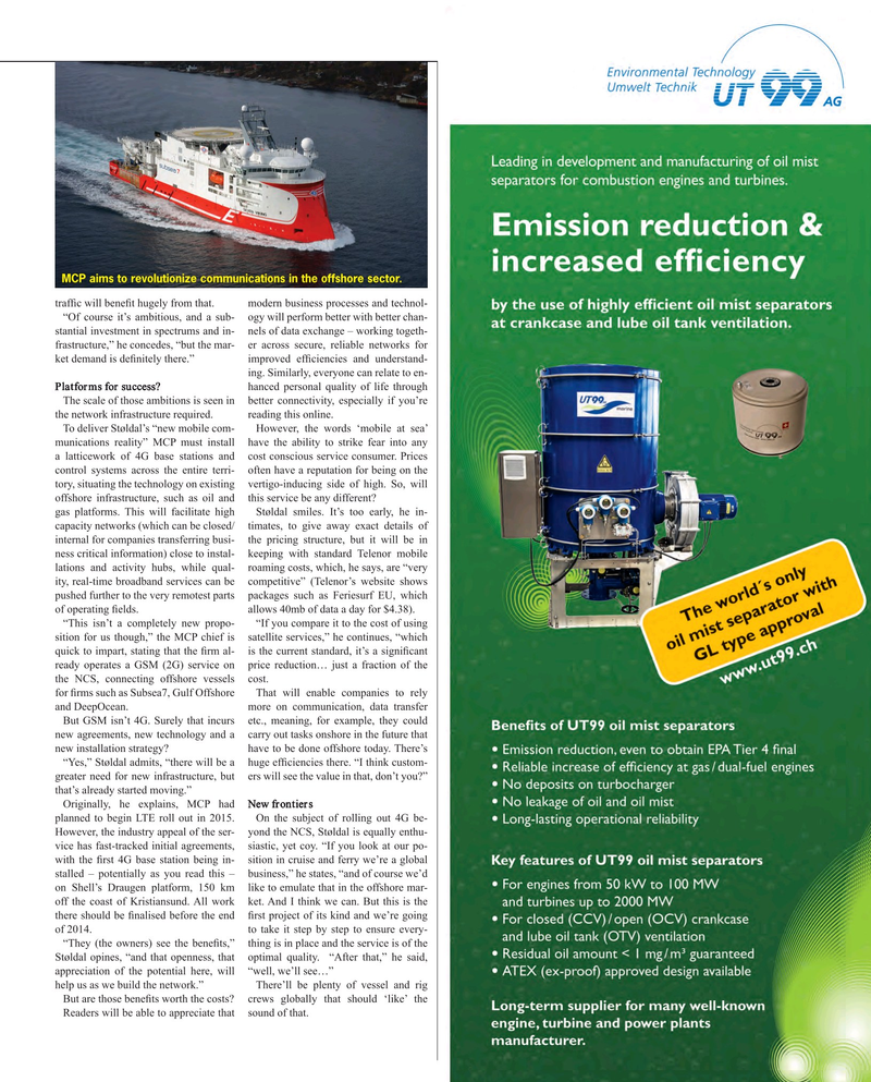 Maritime Reporter Magazine, page 41,  Feb 2015