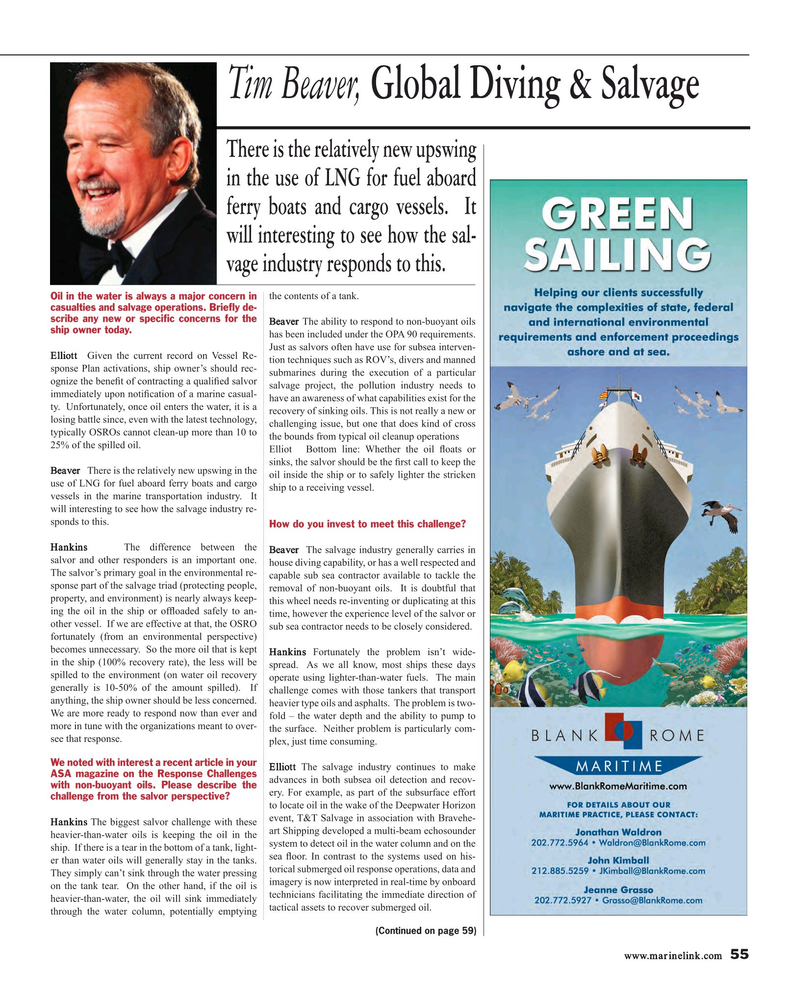 Maritime Reporter Magazine, page 55,  Mar 2015