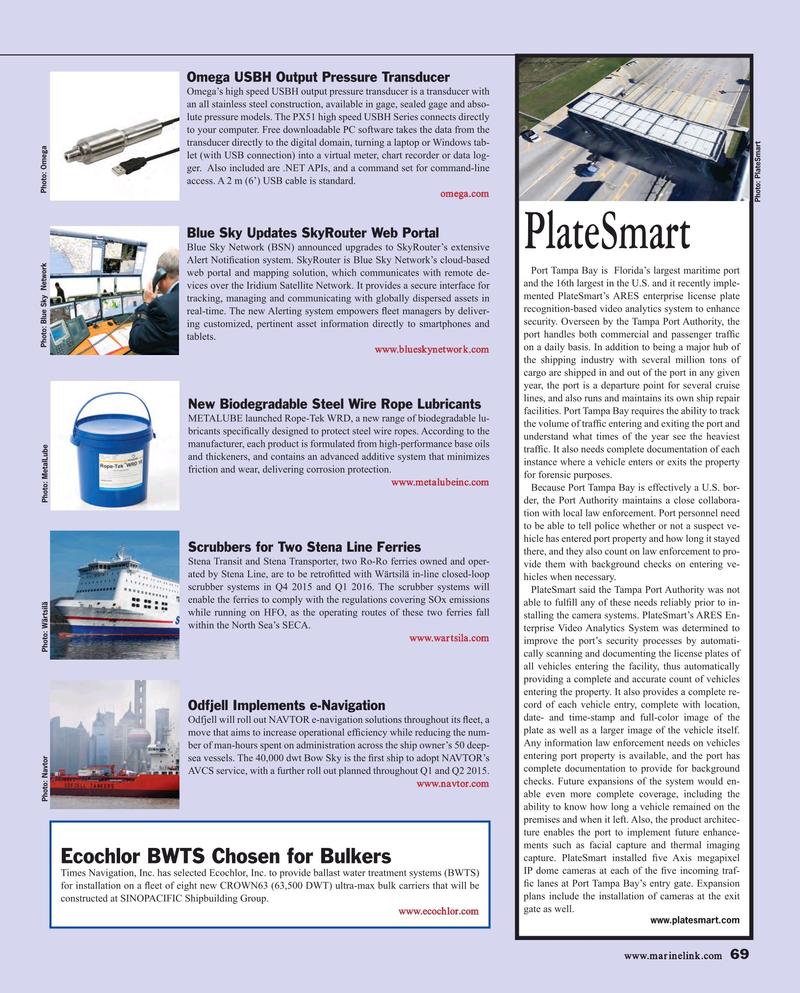 Maritime Reporter Magazine, page 69,  Mar 2015