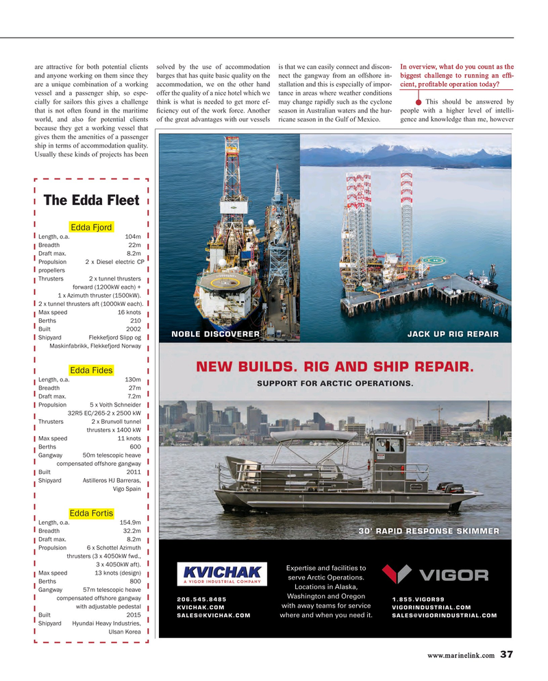 Maritime Reporter Magazine, page 37,  Apr 2015