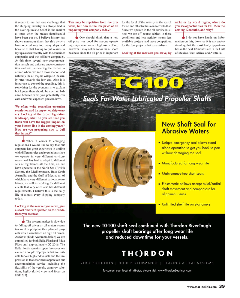 Maritime Reporter Magazine, page 39,  Apr 2015