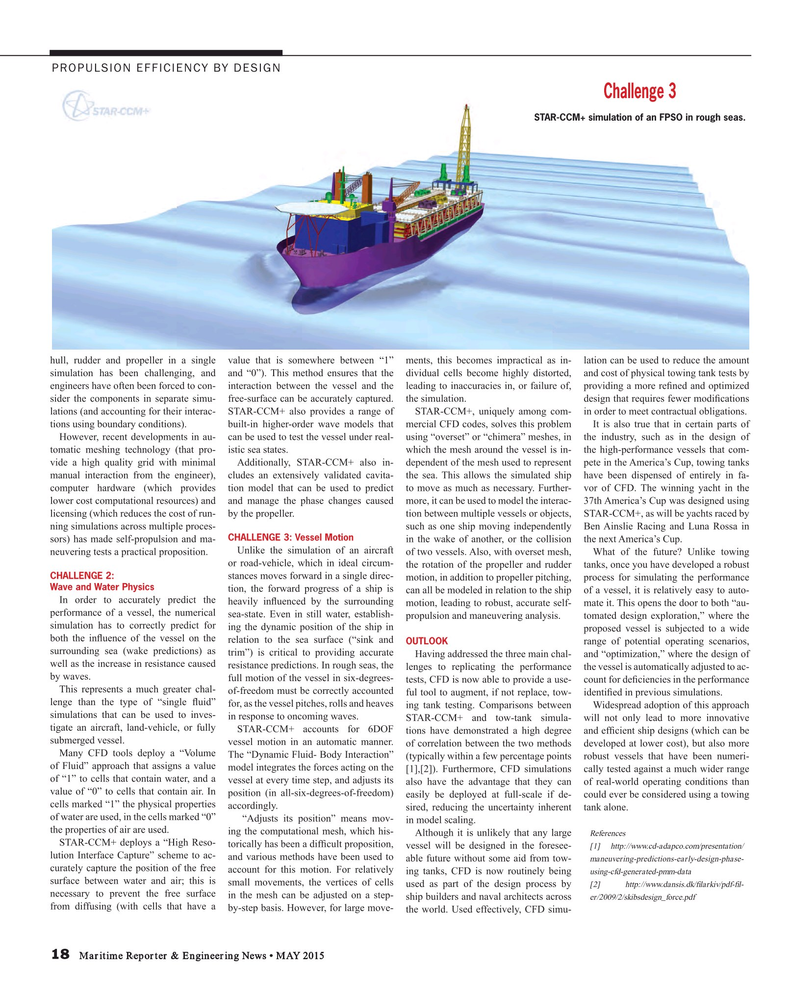 Maritime Reporter Magazine, page 18,  May 2015