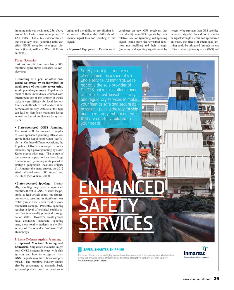 Maritime Reporter Magazine, page 29,  May 2015