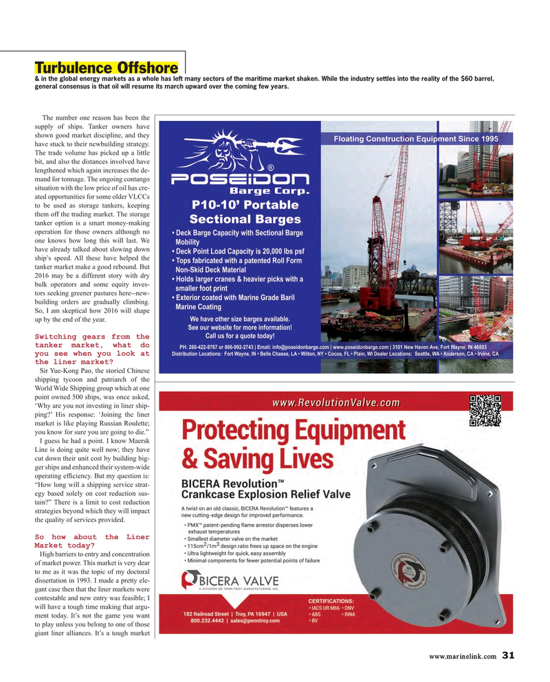 Maritime Reporter Magazine, page 31,  Jun 2015