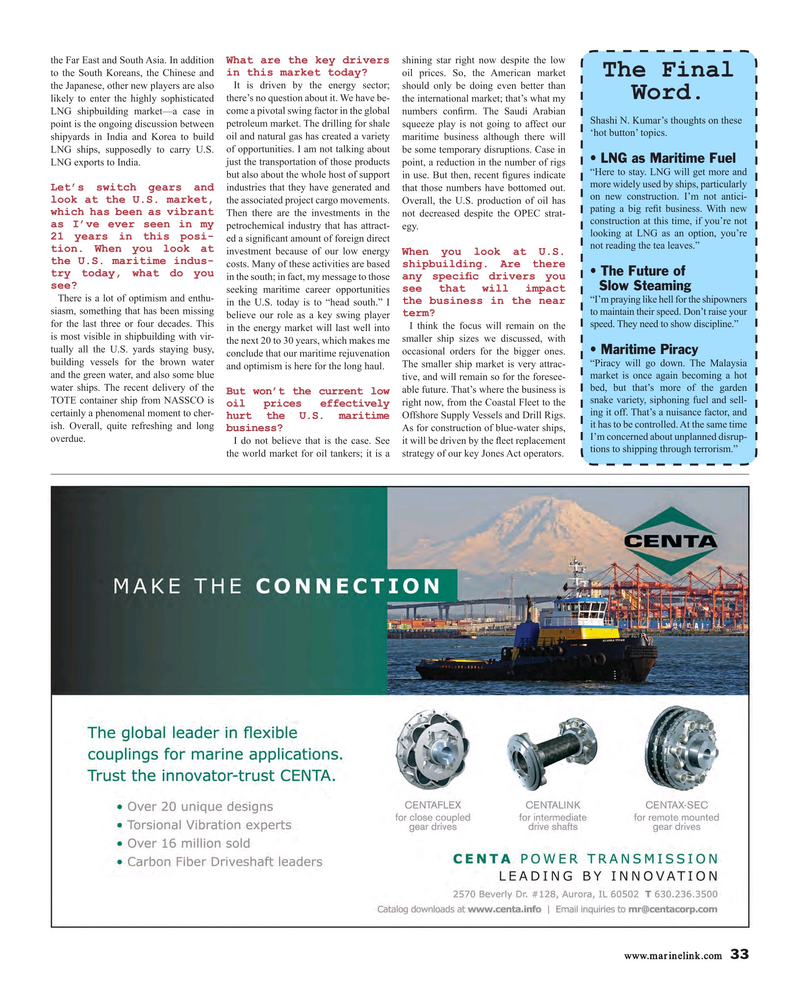 Maritime Reporter Magazine, page 33,  Jun 2015