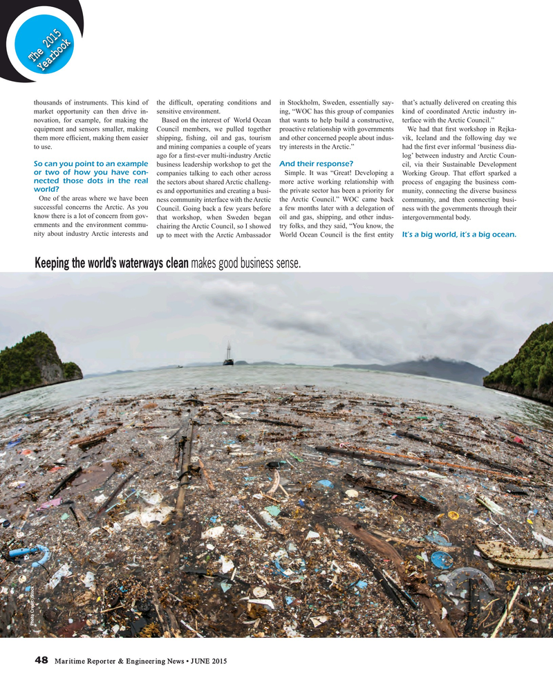 Maritime Reporter Magazine, page 48,  Jun 2015