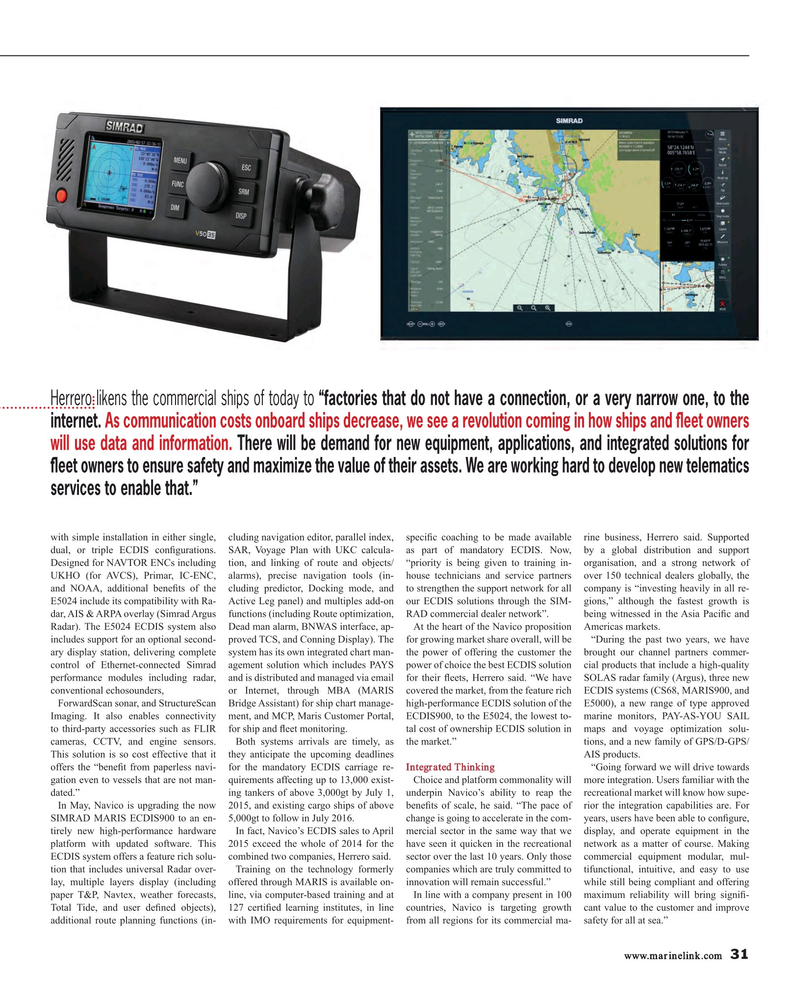 Maritime Reporter Magazine, page 31,  Jul 2015