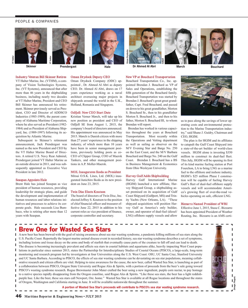 Maritime Reporter Magazine, page 46,  Jul 2015