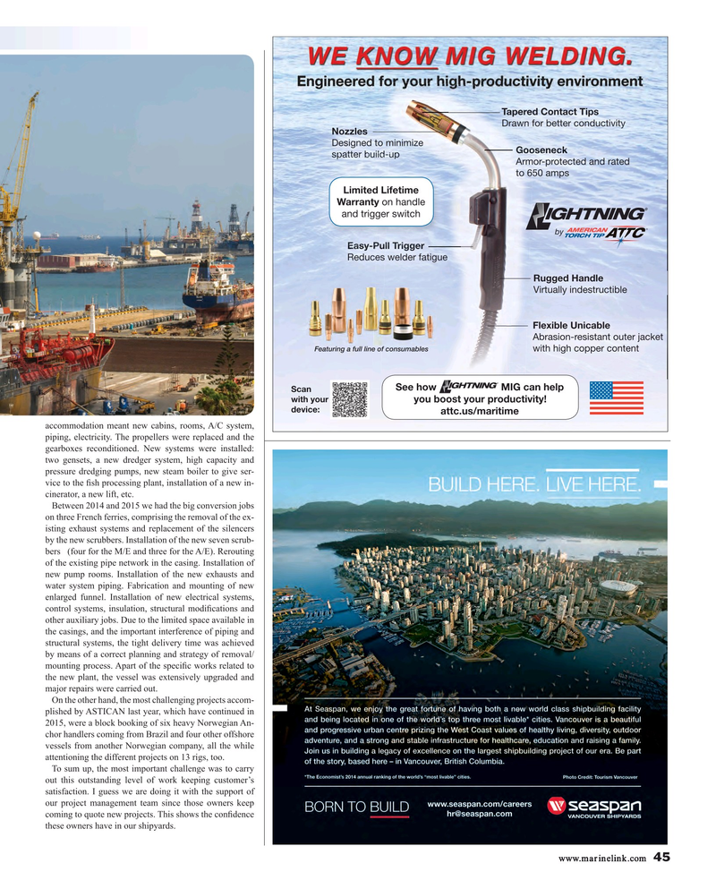 Maritime Reporter Magazine, page 45,  Aug 2015