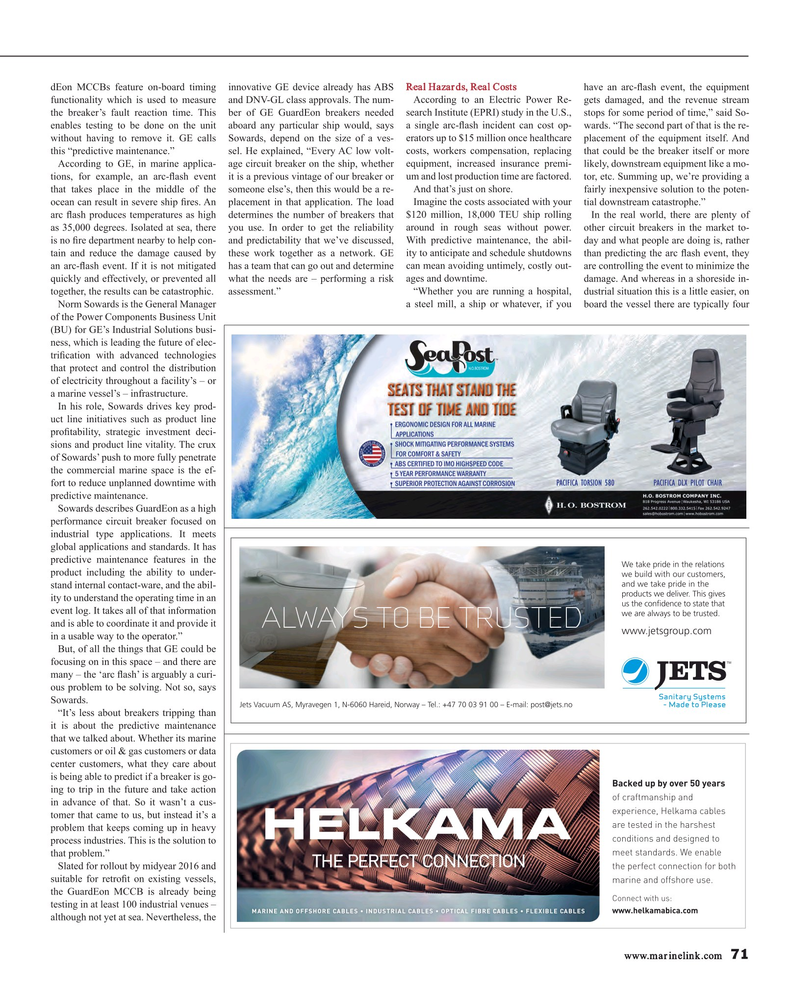 Maritime Reporter Magazine, page 71,  Aug 2015