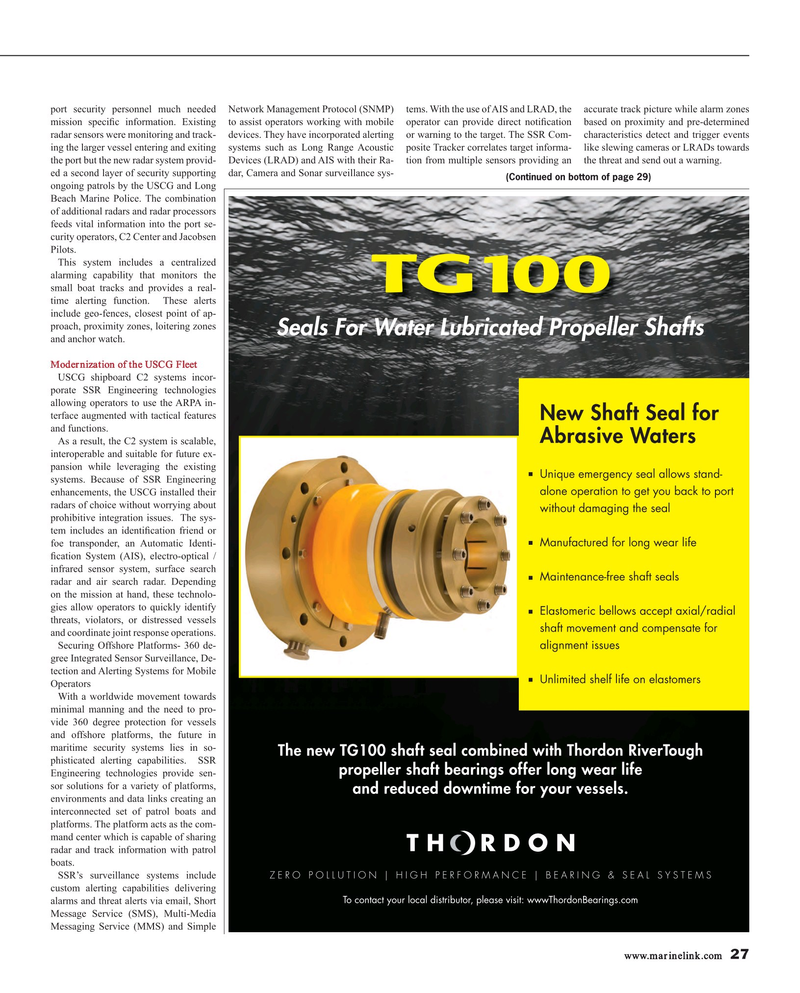 Maritime Reporter Magazine, page 27,  Sep 2015