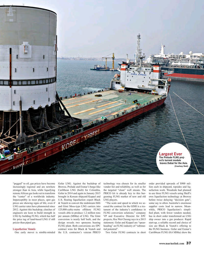 Maritime Reporter Magazine, page 37,  Sep 2015