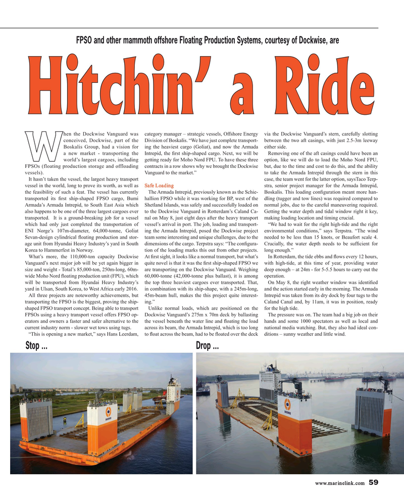 Maritime Reporter Magazine, page 59,  Sep 2015
