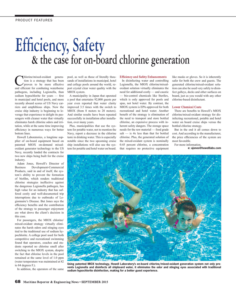 Maritime Reporter Magazine, page 68,  Sep 2015