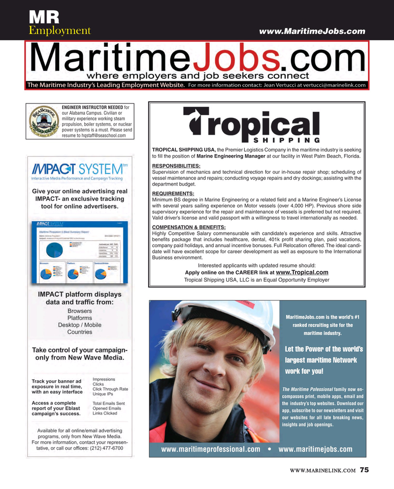 Maritime Reporter Magazine, page 75,  Sep 2015