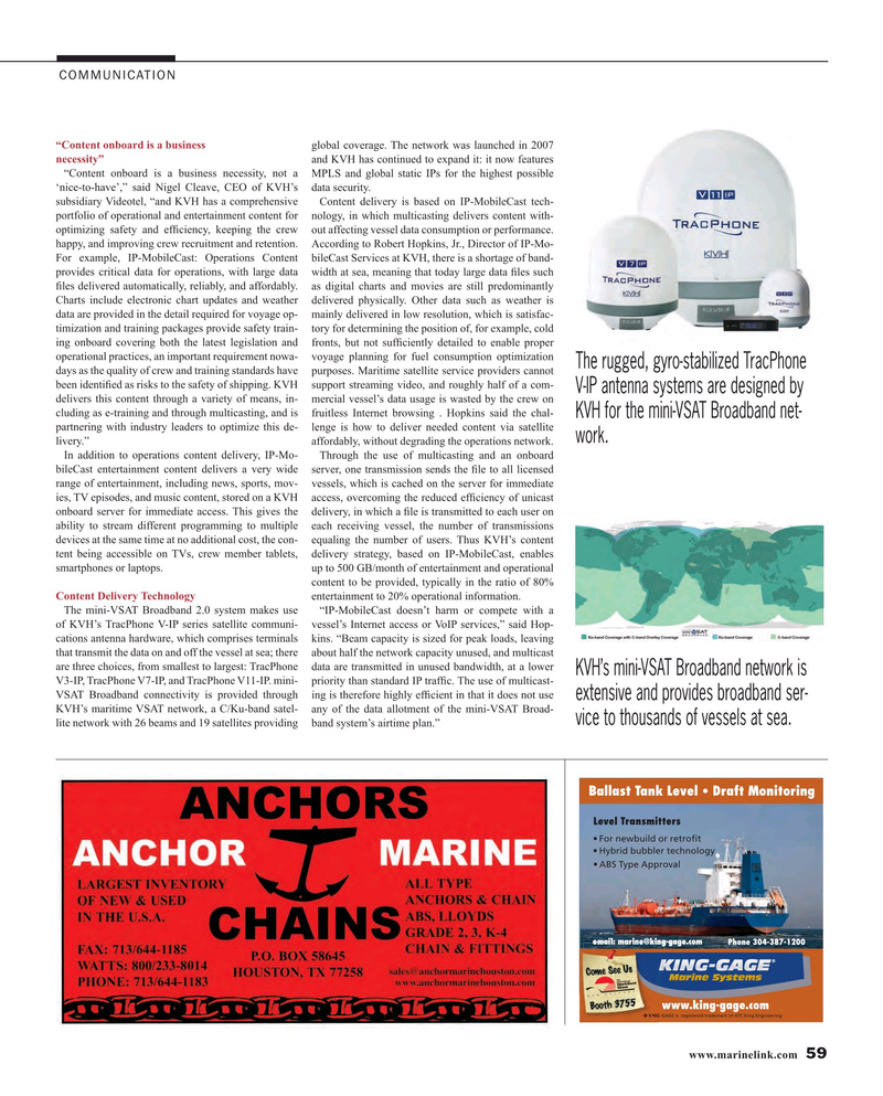 Maritime Reporter Magazine, page 59,  Oct 2015
