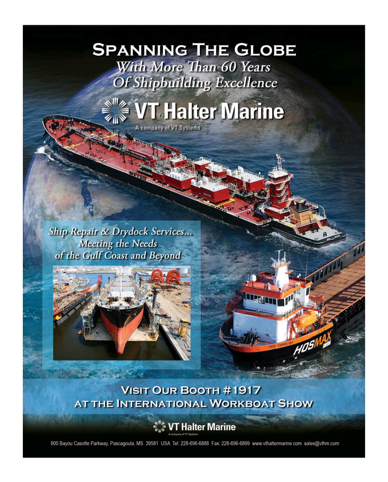 Maritime Reporter Magazine, page 3rd Cover,  Nov 2015