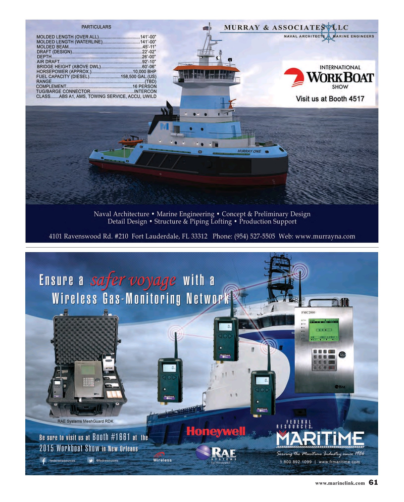 Maritime Reporter Magazine, page 61,  Nov 2015