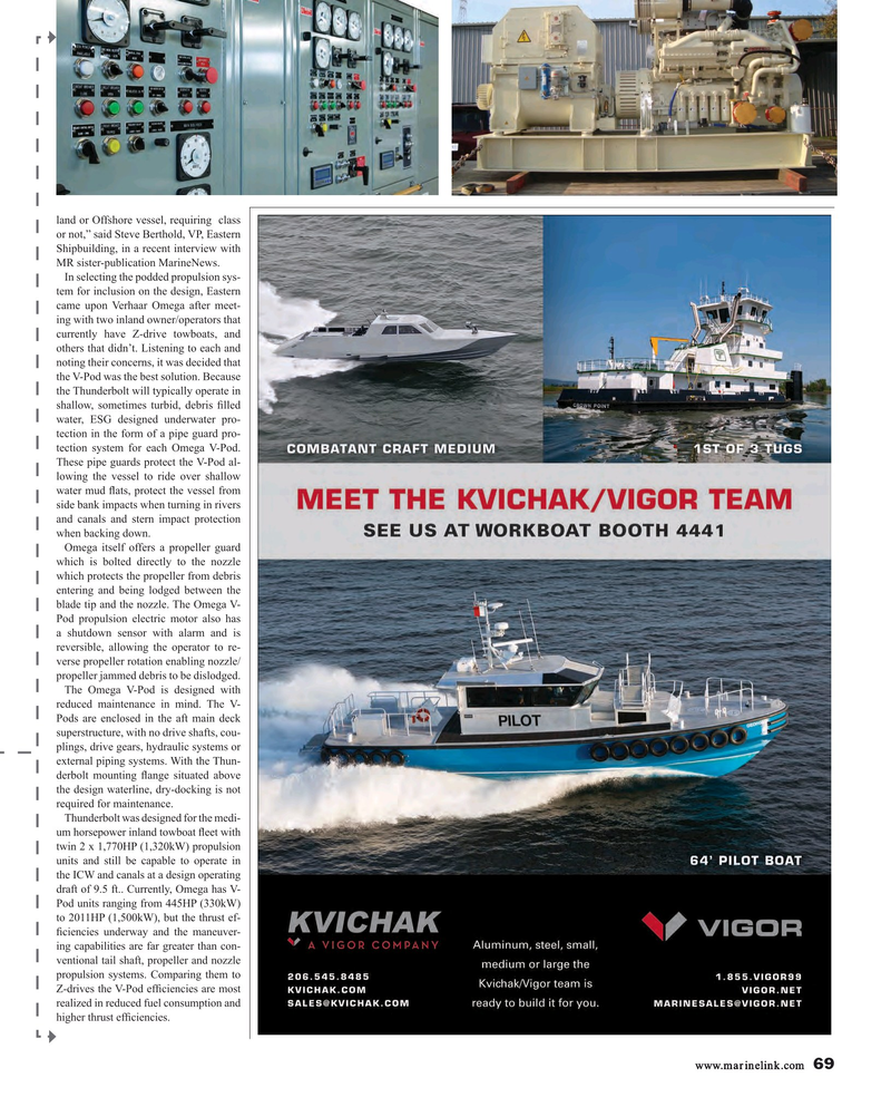 Maritime Reporter Magazine, page 69,  Nov 2015