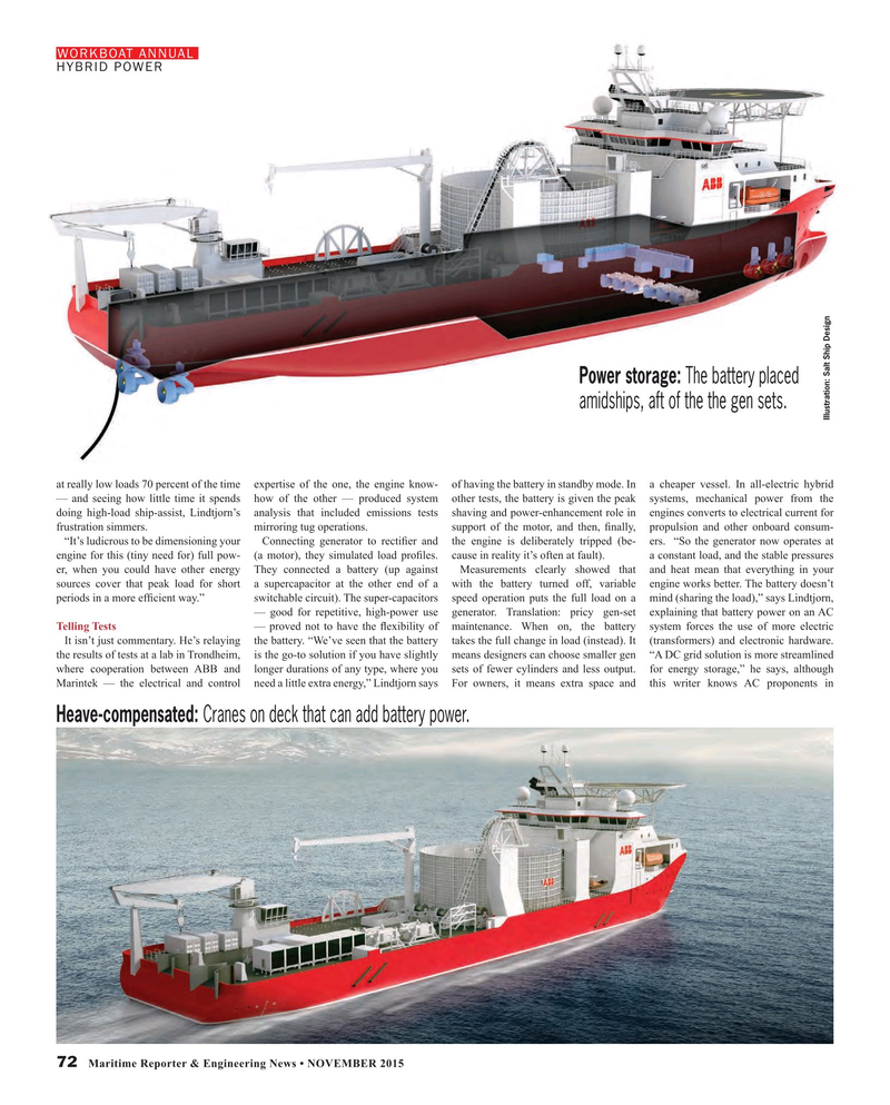Maritime Reporter Magazine, page 72,  Nov 2015