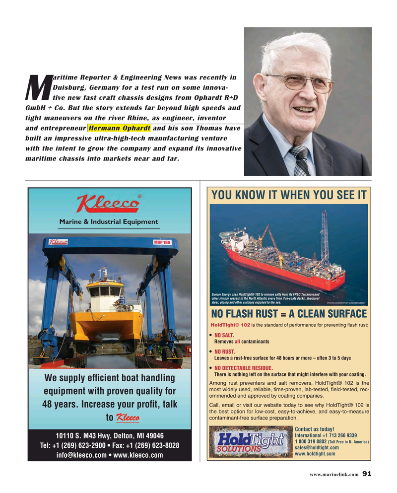 Maritime Reporter Magazine, page 91,  Nov 2015