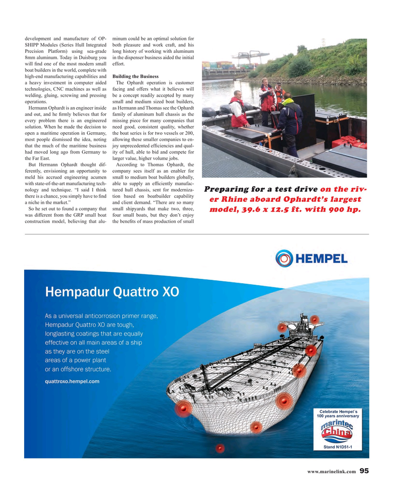 Maritime Reporter Magazine, page 95,  Nov 2015