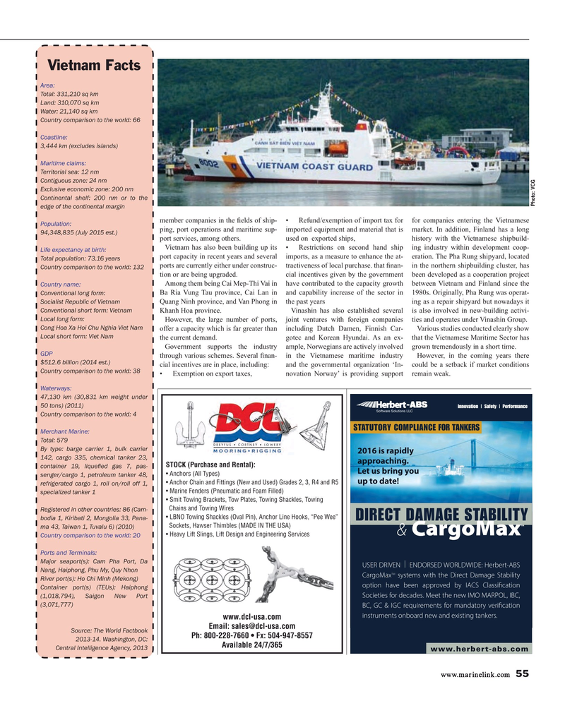 Maritime Reporter Magazine, page 55,  Dec 2015