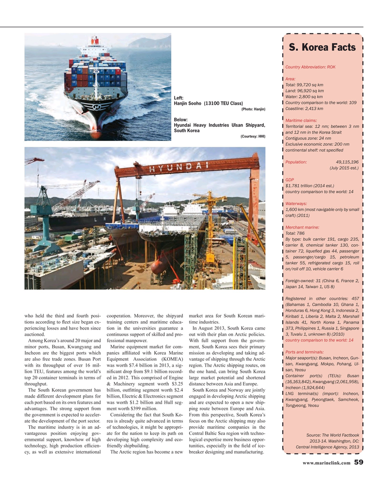Maritime Reporter Magazine, page 59,  Dec 2015