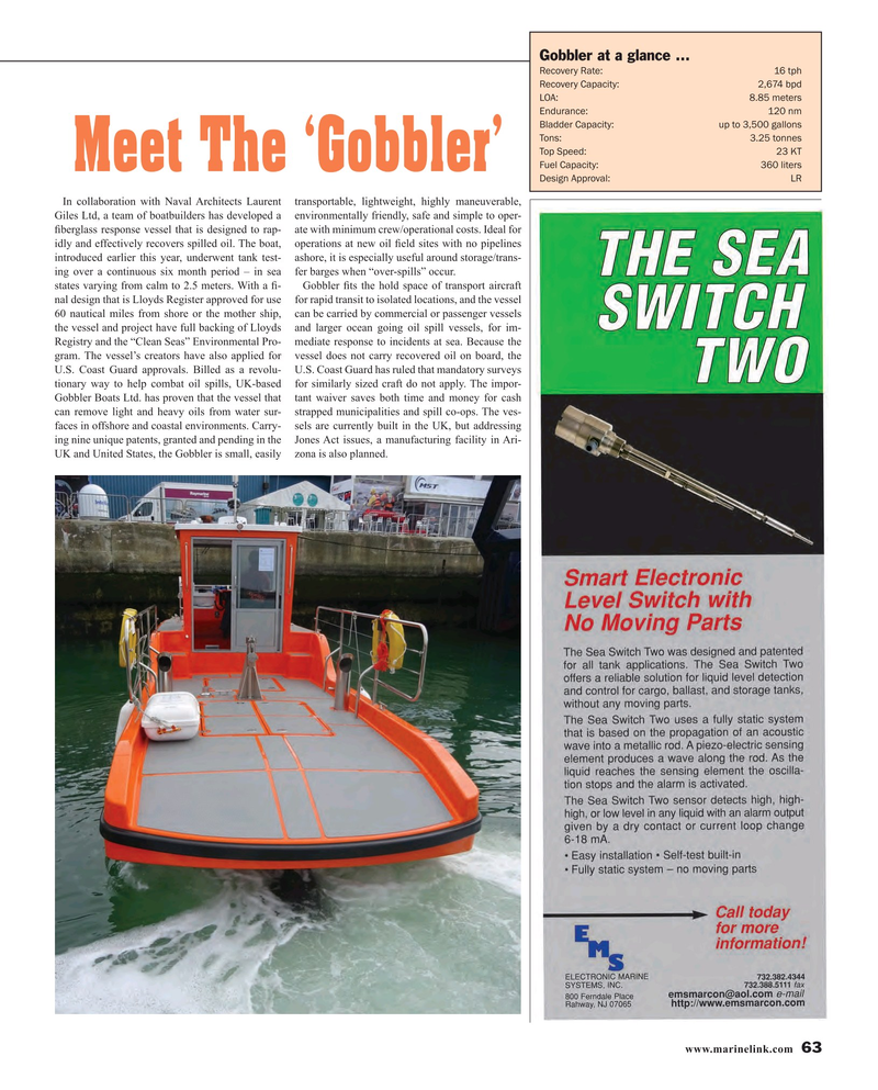 Maritime Reporter Magazine, page 63,  Dec 2015