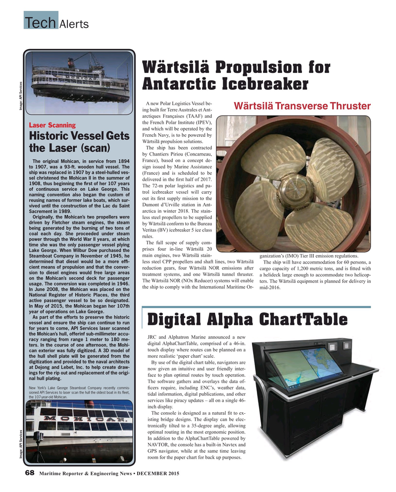 Maritime Reporter Magazine, page 68,  Dec 2015