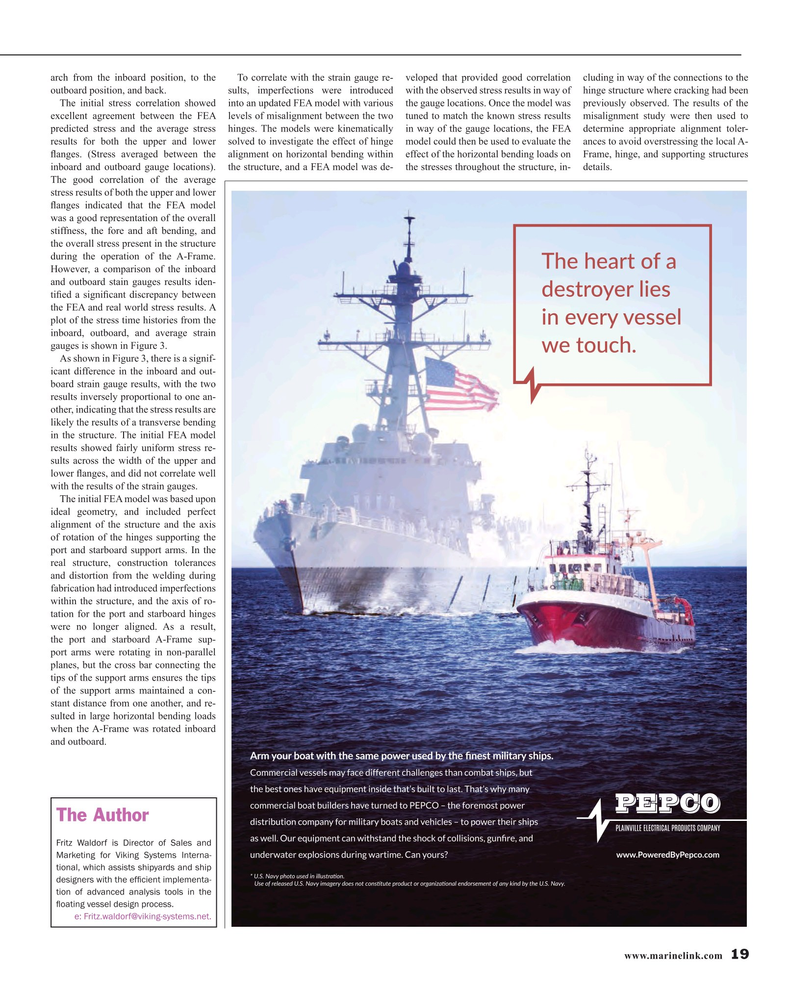 Maritime Reporter Magazine, page 19,  Mar 2016