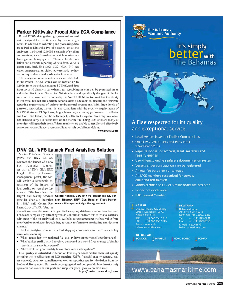 Maritime Reporter Magazine, page 25,  Mar 2016
