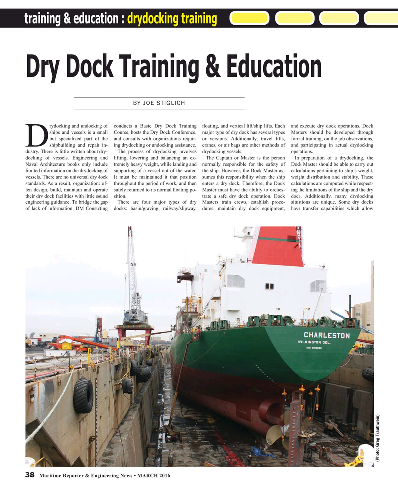 Maritime Reporter Magazine, page 38,  Mar 2016