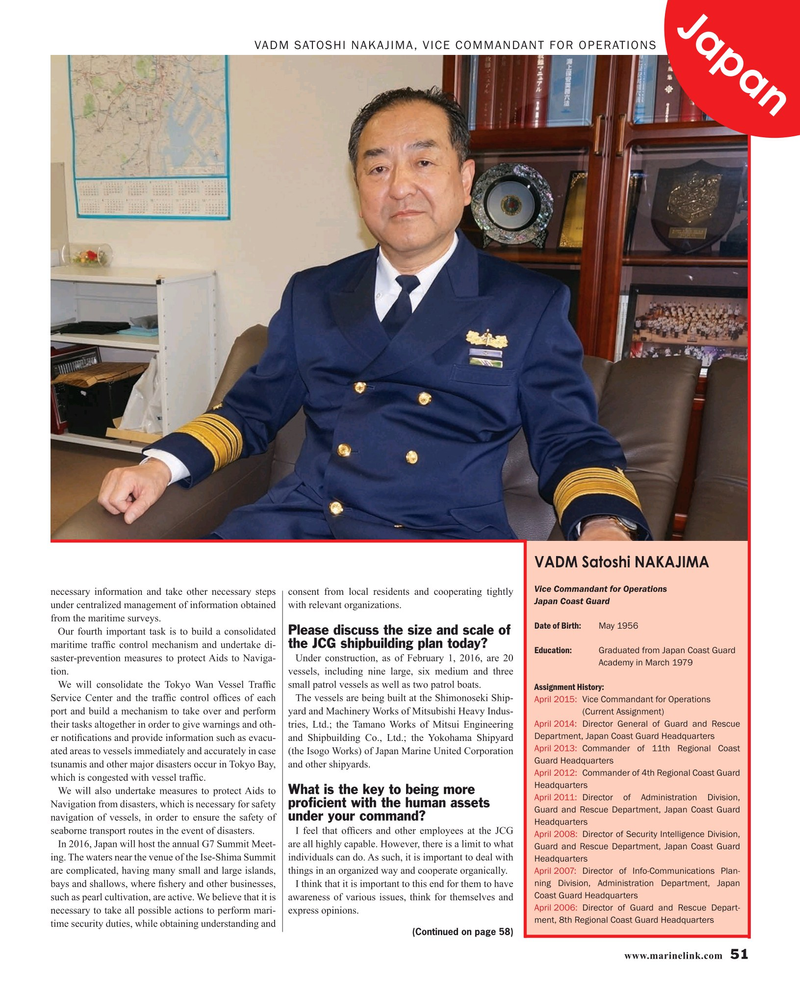 Maritime Reporter Magazine, page 51,  Mar 2016