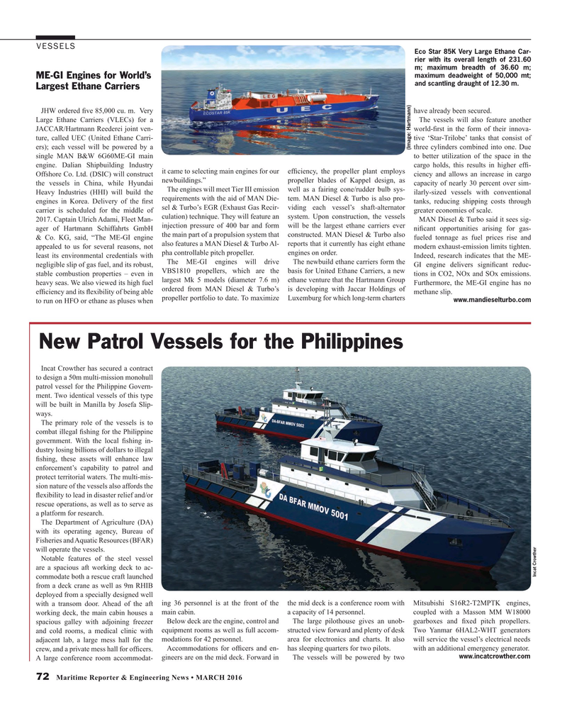 Maritime Reporter Magazine, page 72,  Mar 2016
