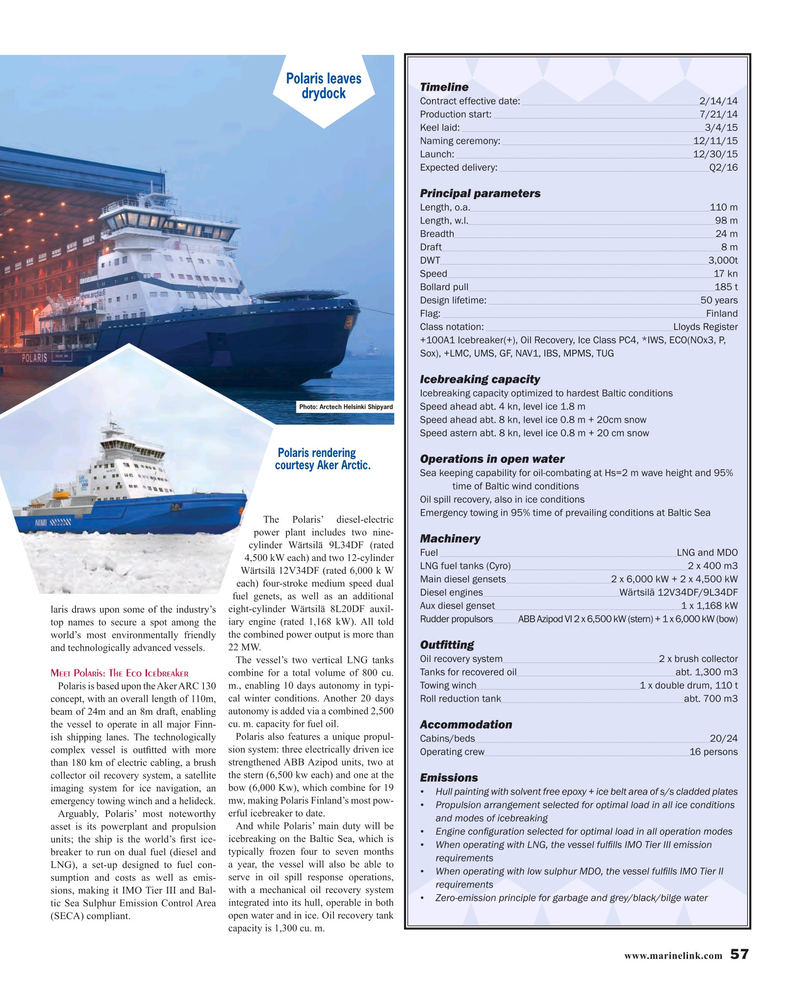Maritime Reporter Magazine, page 57,  Apr 2016