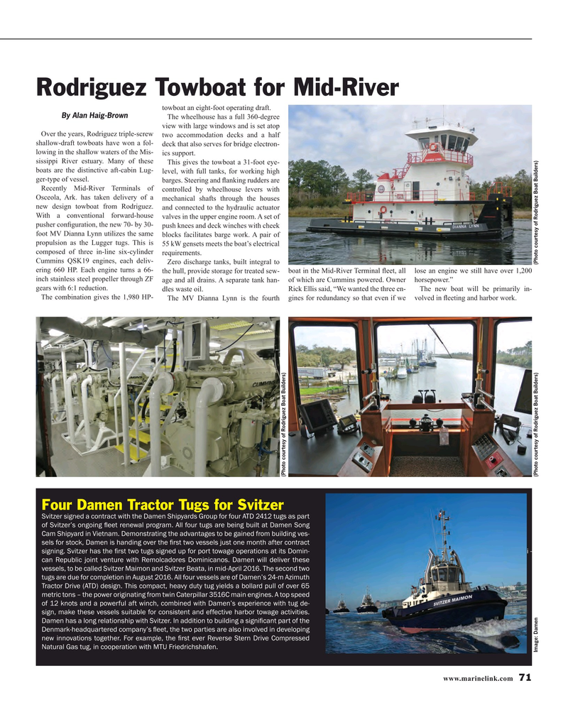 Maritime Reporter Magazine, page 71,  Apr 2016