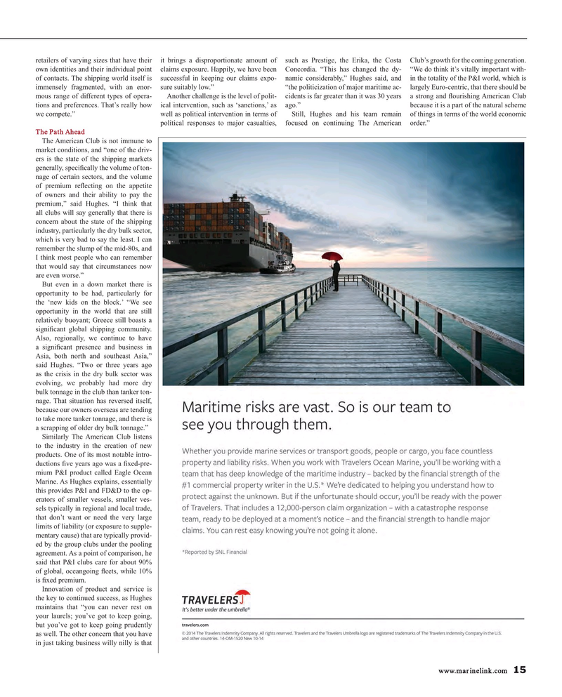 Maritime Reporter Magazine, page 15,  May 2016