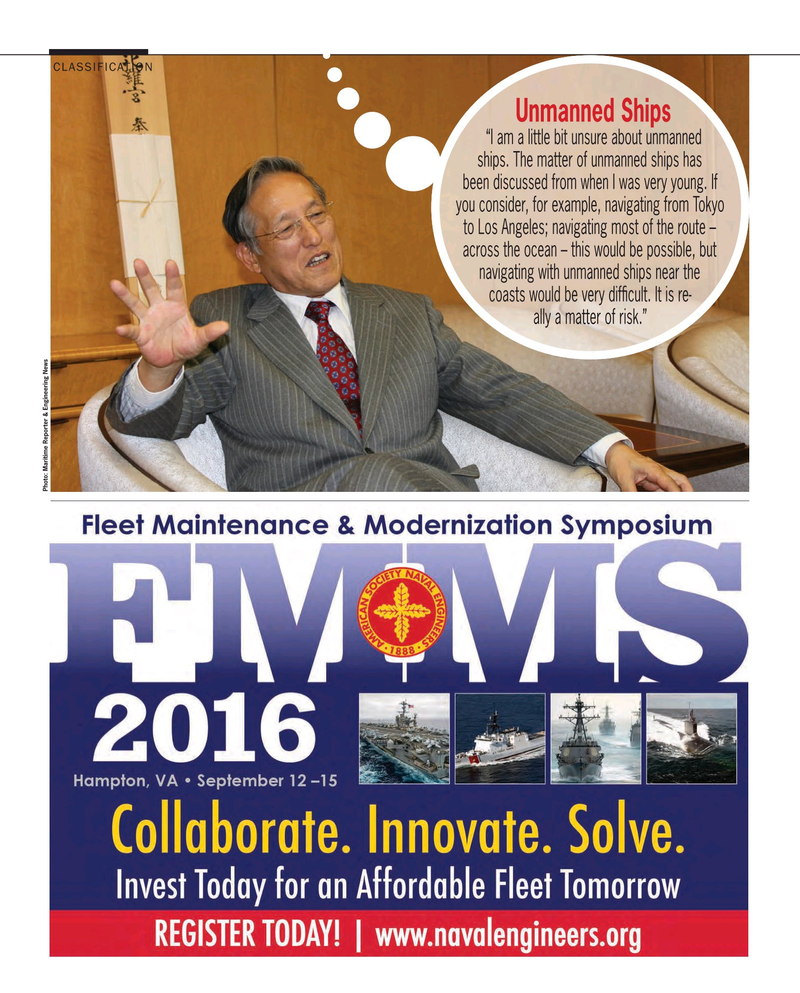 Maritime Reporter Magazine, page 32,  May 2016