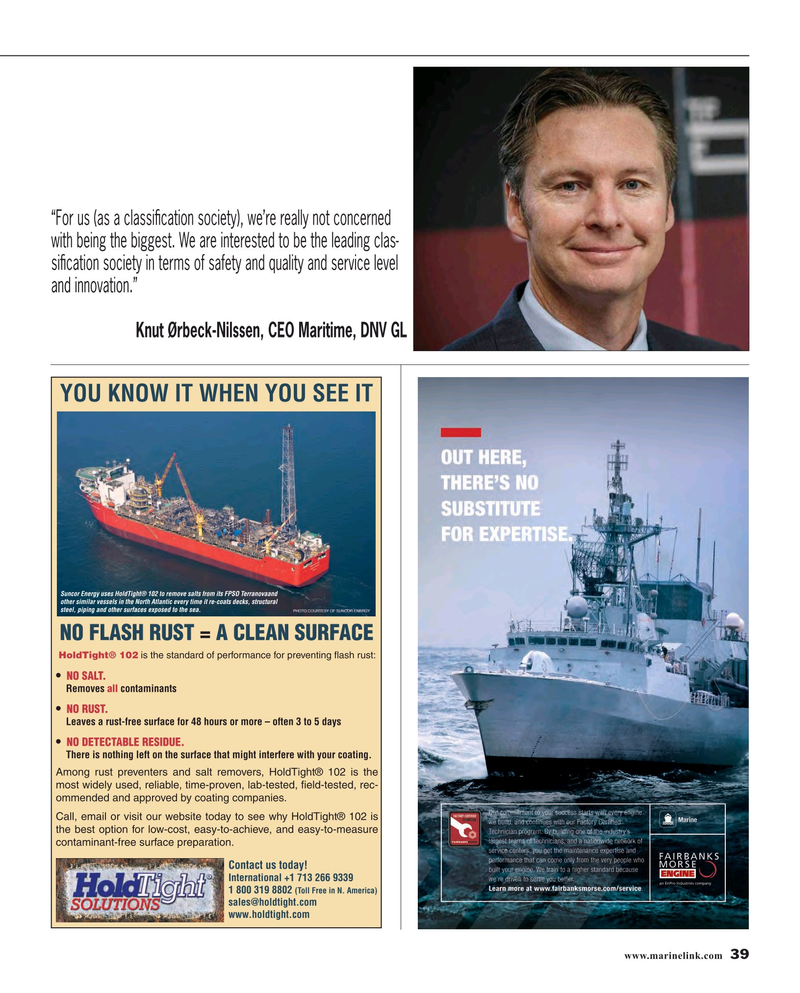 Maritime Reporter Magazine, page 39,  May 2016