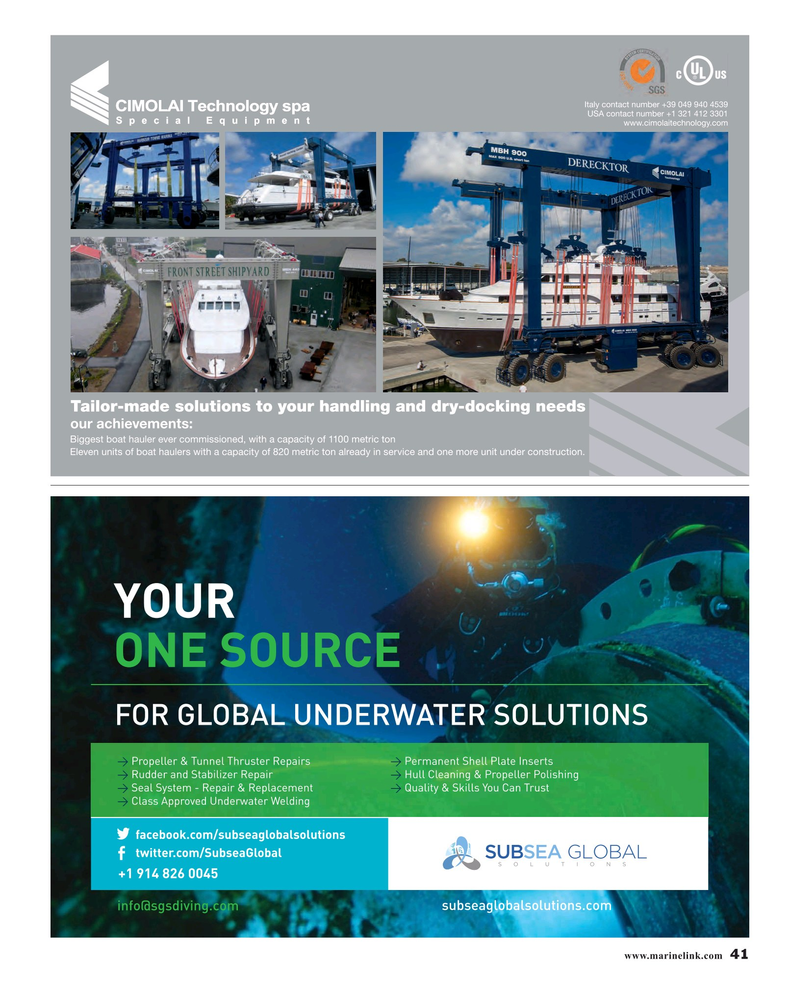 Maritime Reporter Magazine, page 41,  May 2016