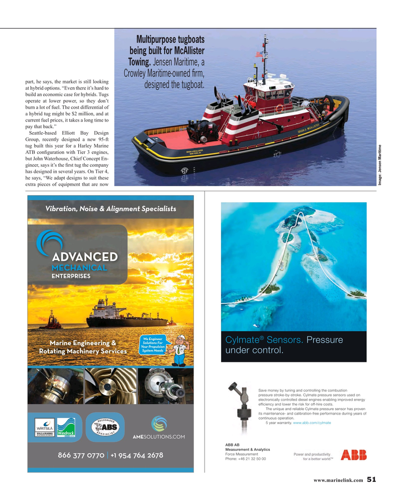 Maritime Reporter Magazine, page 51,  May 2016