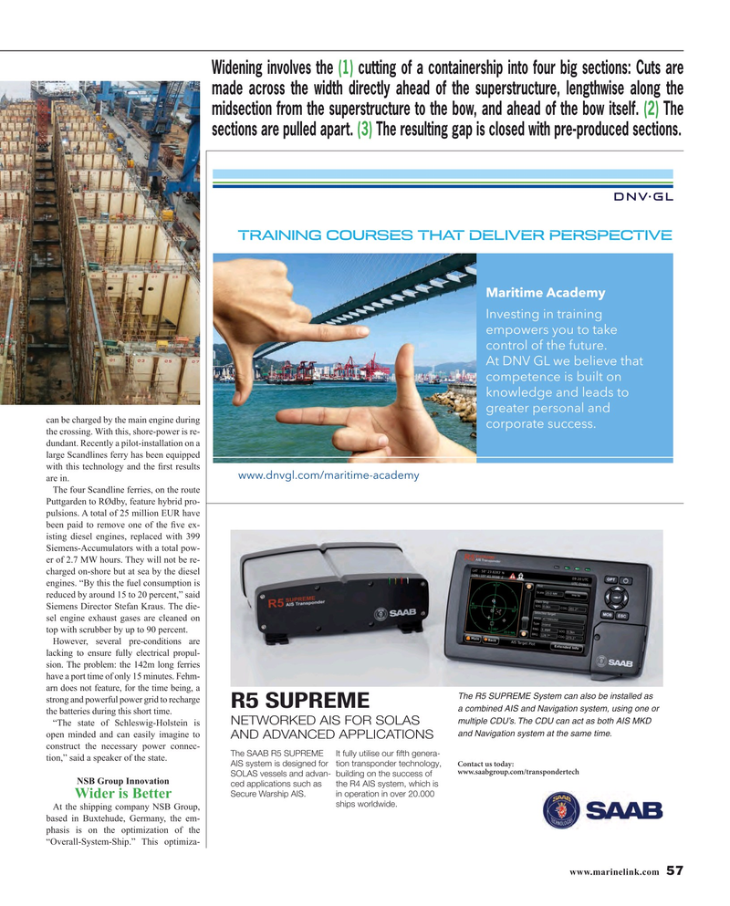 Maritime Reporter Magazine, page 57,  May 2016