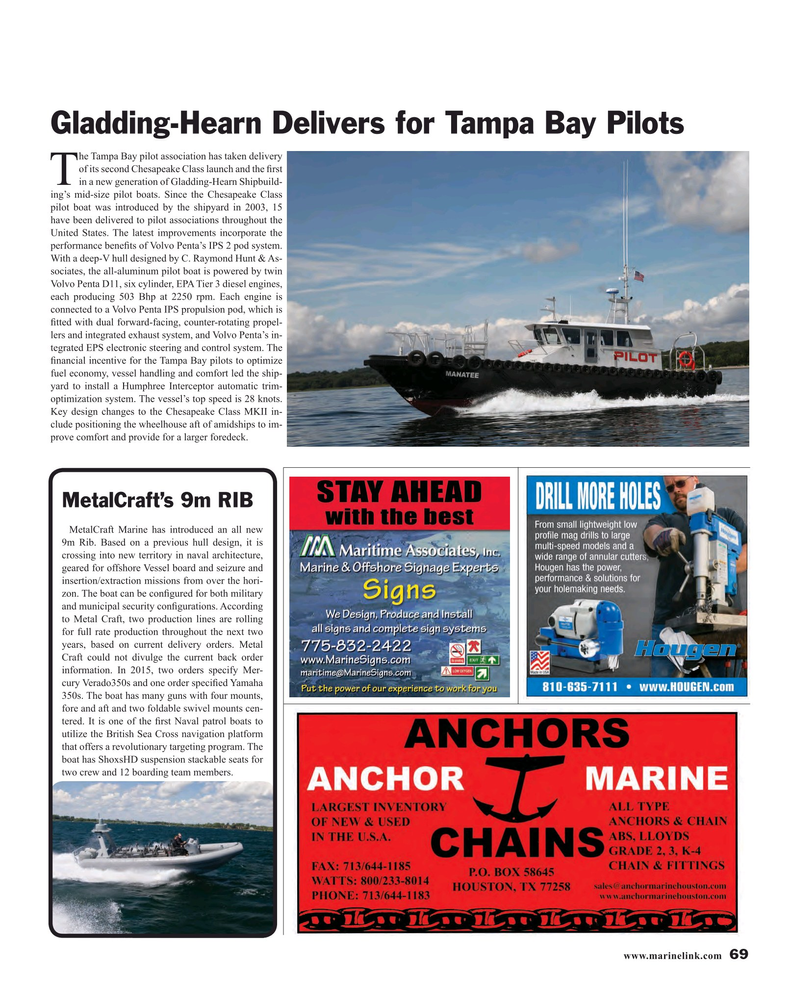 Maritime Reporter Magazine, page 69,  May 2016