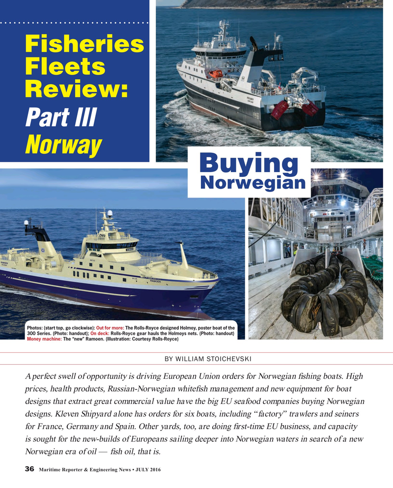 Maritime Reporter Magazine, page 36,  Jul 2016