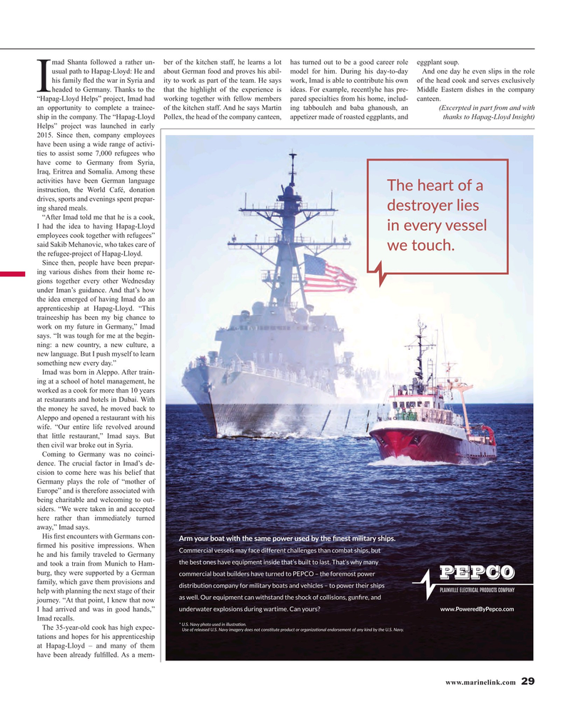 Maritime Reporter Magazine, page 29,  Aug 2016