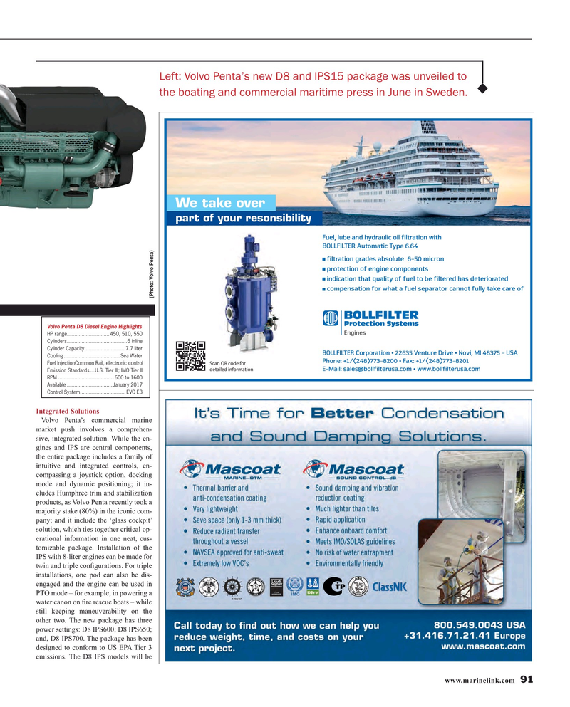 Maritime Reporter Magazine, page 91,  Aug 2016