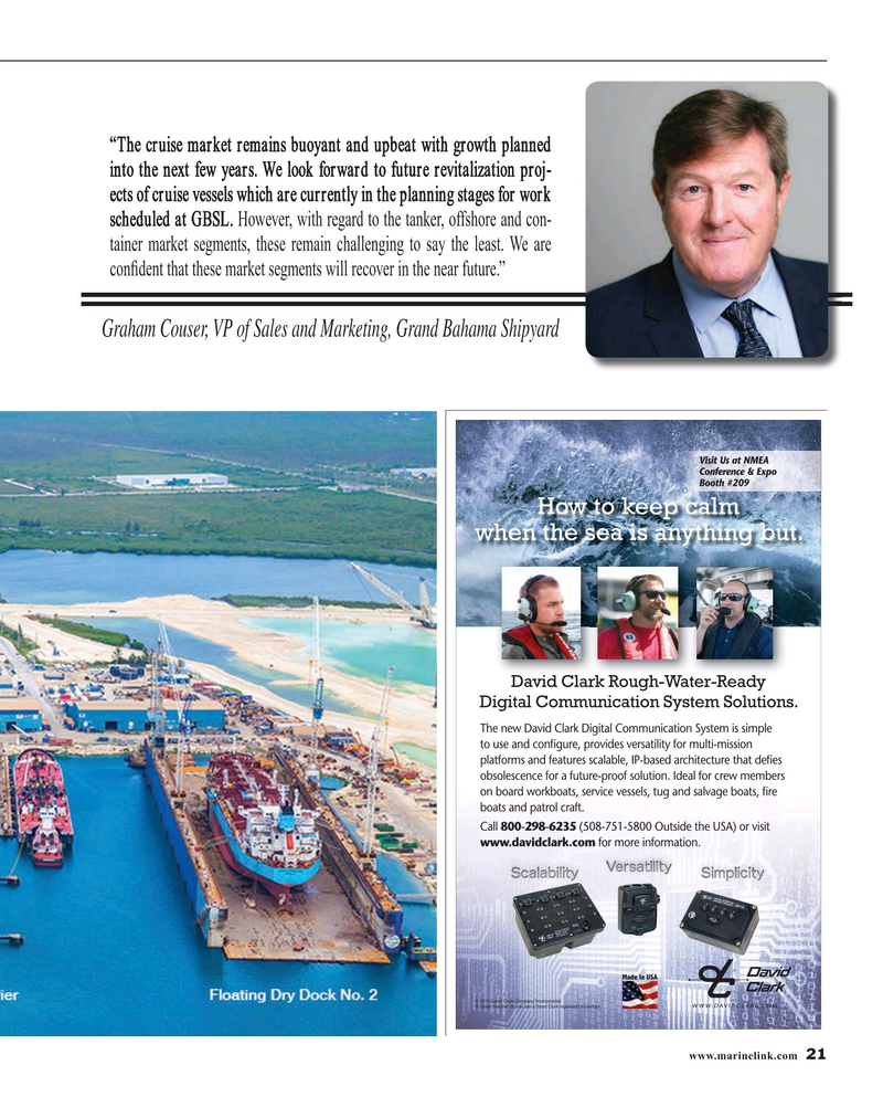 Maritime Reporter Magazine, page 21,  Sep 2016