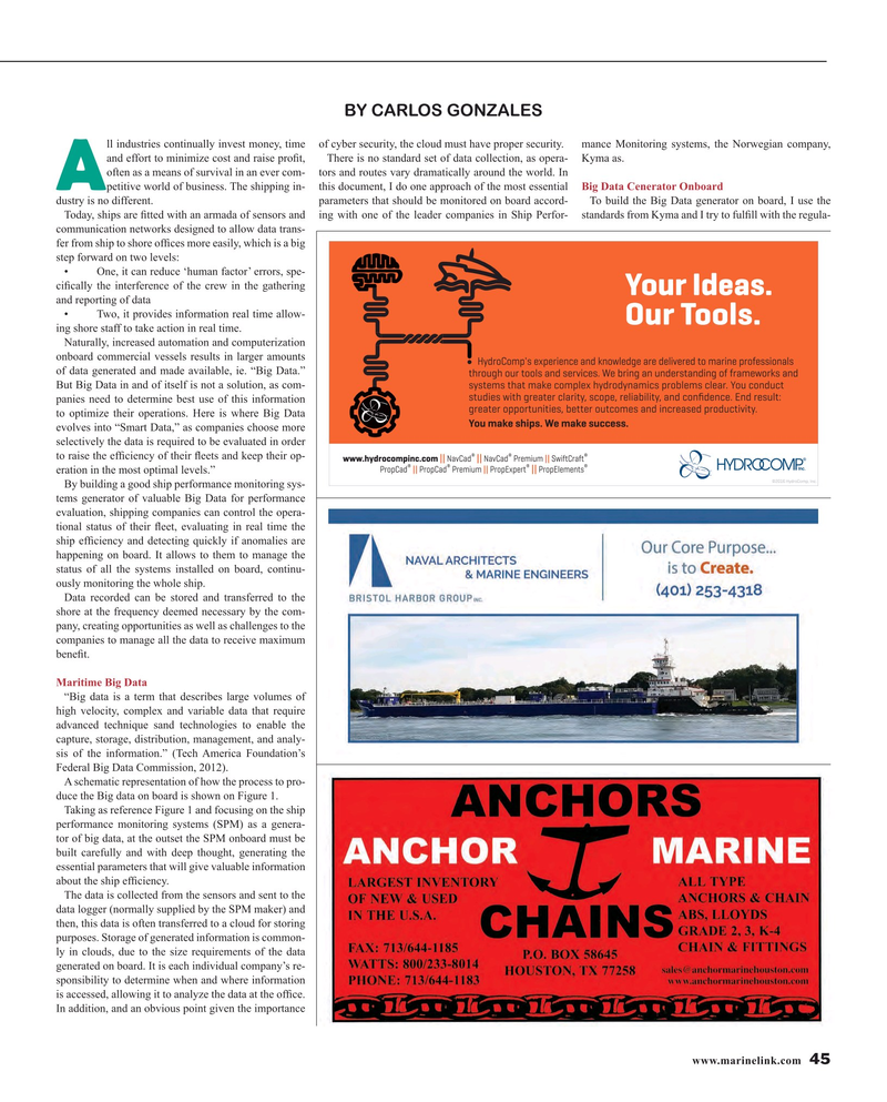 Maritime Reporter Magazine, page 45,  Oct 2016