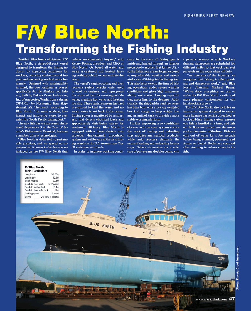 Maritime Reporter Magazine, page 47,  Oct 2016